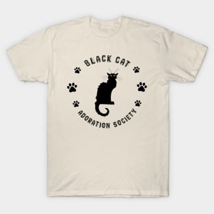 Black Cat Adoration Society 1 T-Shirt